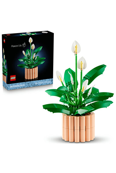 LEGO ® Botanicals Barış Çiçeği 11504 - Yetişkinler için Dekoratif Model Yapım...