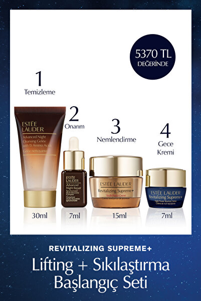 Estee Lauder Revitalizing Supreme+ Lifting+Sıkılaştırma Seti-Serum 7ml+ Temiz...