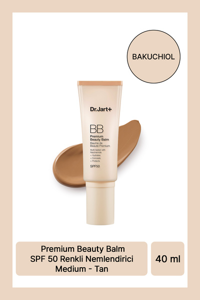 Dr.Jart+ Premium Beauty Balm SPF50 Renkli Nemlendirici Medium - Tan 40ML/1.4FLOZ