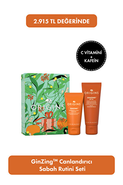 Origins GinZing Canlandırıcı Sabah Rutini Seti