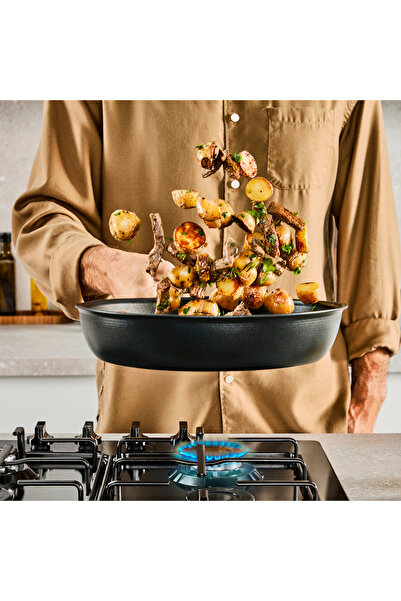 TEFAL Explore Fusion Core 9X Wok Tava -28 Cm