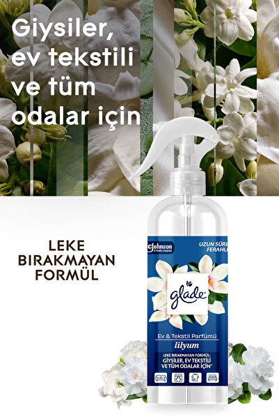 Glade Ev & Tekstil Parfümü Lilyum 450 ml