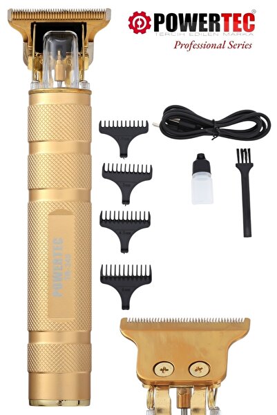 POWERTEC TR-345 Profesyonel Usb Şarjlı Sakal Ense Çizim Makinesi