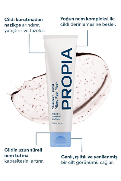 Propia Gözenek Karşıtı ve Nemlendirici Maske Seti