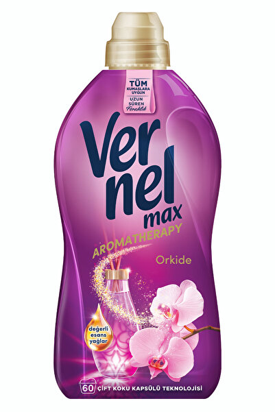Vernel Max Konsantre Çamaşır Yumuşatıcısı 1440ml (60 YIKAMA) Orkide