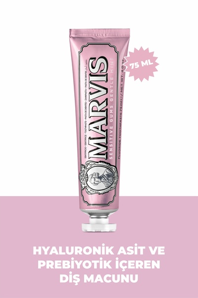 Marvis Sensitive Gums Gentle Mint Diş Macunu 75 ML