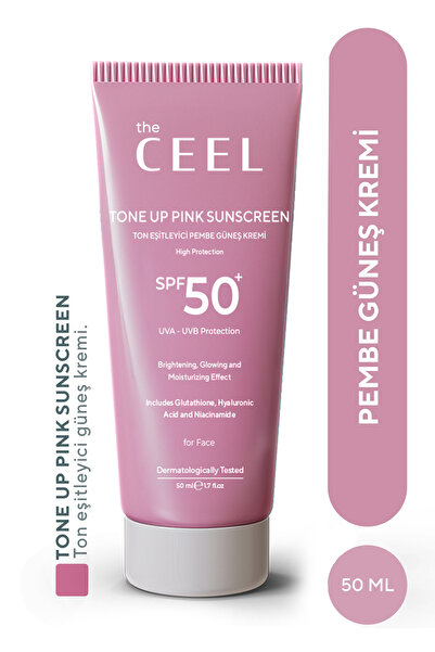 The Ceel عامل حماية من الشمس SPF 50 مضاد للعيوب - كريم الشمس المعادل للون الب...