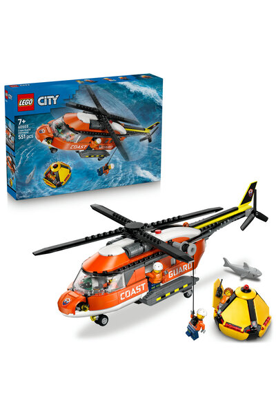 LEGO ® City Sahil Güvenlik Helikopteri 60503 - 7+ Yaratıcı Oyuncak Yapım Seti...