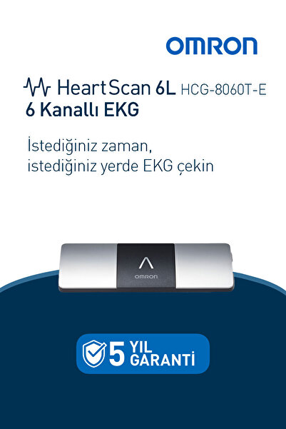 Omron HCG-8060T taşınabilir EKG cihazı
