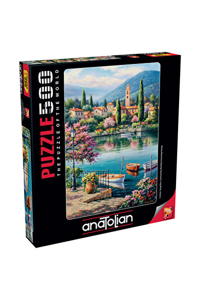 Anatolian Puzzle 500 Parça Yapboz Puzzle - Gölde Akşamüstü 3597