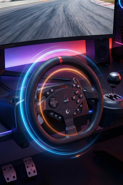 Rampage FORCE V995 PC El Vitesi Gaming Oyun Direksiyonu