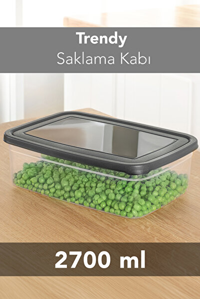 Meleni Home 1 Adet Dikdörtgen Erzak Saklama Kabı - Mikrodalgaya Uygun Düzenle...