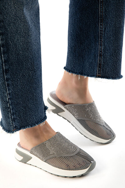 SOHO Graue Damenhausschuhe 20253