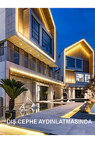 ELEKTROLED 220V Şerit LED YÜKSEK IŞIK FİŞLİ VE ANAHTARLI GÜNIŞIĞI 2 METRE ((A...