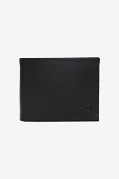 AC&Co / Altınyıldız Classics Men's Black Gift Boxed Wallet with Card Compartment