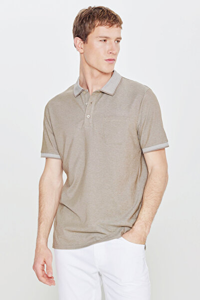 AC&Co / Altınyıldız Classics Ανδρικό μπλουζάκι από βαμβακερό ύφασμα που δεν σ...