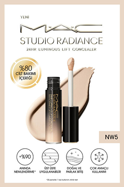 M.A.C Studio Radiance 24hr Luminous Lift Concealer - Cilt Bakım İçerikli Seru...