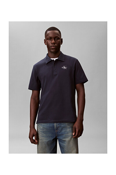 Calvin Klein Jeans LV04RF209G CEF XL SS EASY MONOLOGO CASUAL ΠΙΚΕ ΠΟΥΚΑΜΙΣΟ