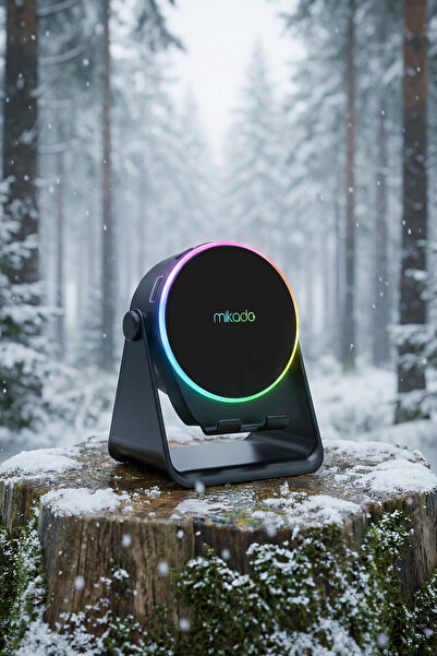 Mikado MD-68BT Zynox Siyah 5W 1200mAh BT,USB,İnduction Destekli Speaker