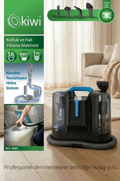Kiwi Koltuk Halı Yıkama Ve Leke Çıkartma Makinesi KCC-4323