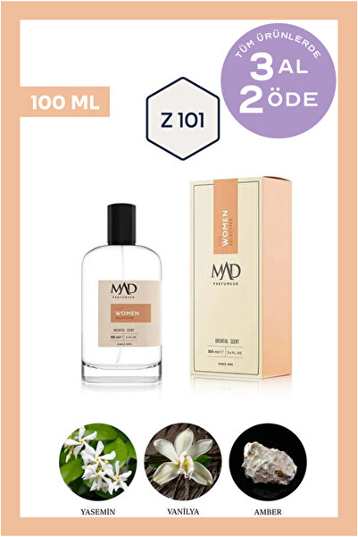 Mad Parfüm Mad Z101 Selective 100 ml Kadın Parfüm | Oryantal & Fresh Notalar