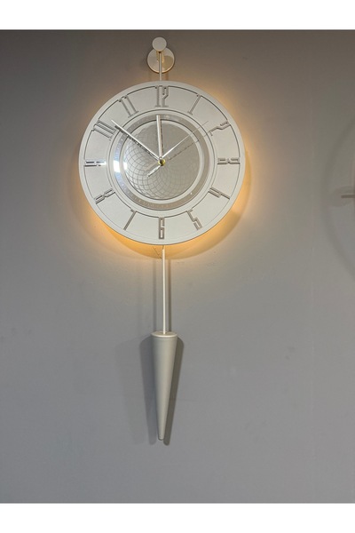 MetaQuartz Aksesuar GÜMÜŞ ÇARK PIRLANTA GALİLEO , Modern Dekoratif Metal Cam ...