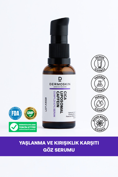 Dermoskin CİCA Liposomal Kafein Kompleks Göz Serumu | Yaşlanma ve Kırışıklık ...