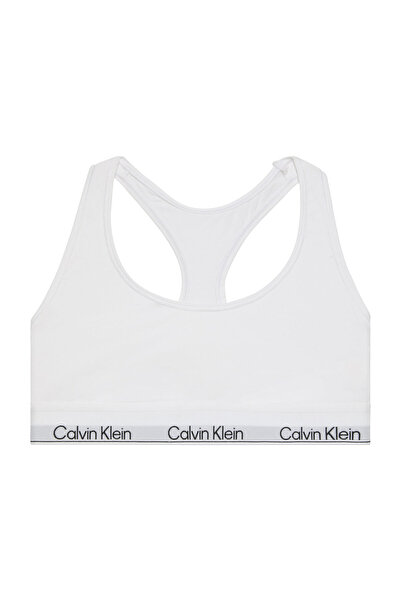 Calvin Klein Calvin Klein Жіночий білий бюстгальтер-бралетт з бавовни та мода...