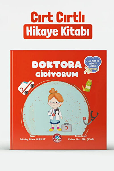 Çocuk Akademi Doktora Gidiyorum Cırtlı Etkinlik Kitabı