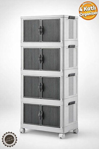 Badem10 Çok Amaçlı Katlanır Portatif Istiflenebilir Düzenleyici Organizer Mut...