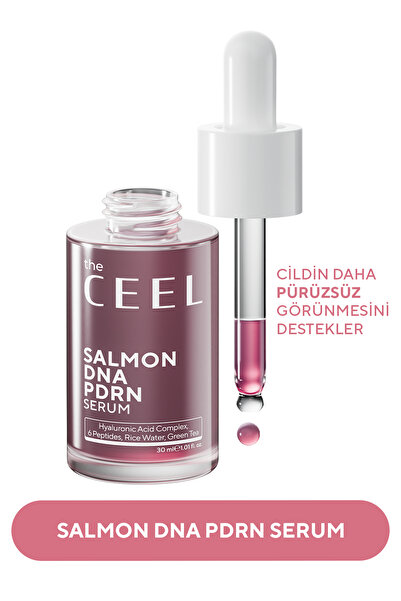 The Ceel Somon DNA PDRN Yüz Serumu – Pirinç Suyu, Hyaluronik Asit ve Peptit K...