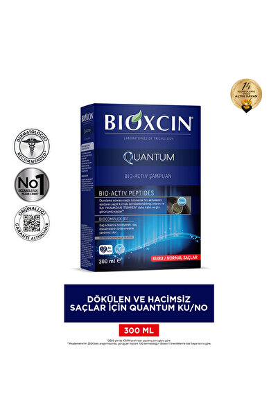 Bioxcin Kvantový šampon pro suché/normální vlasy 300 ml