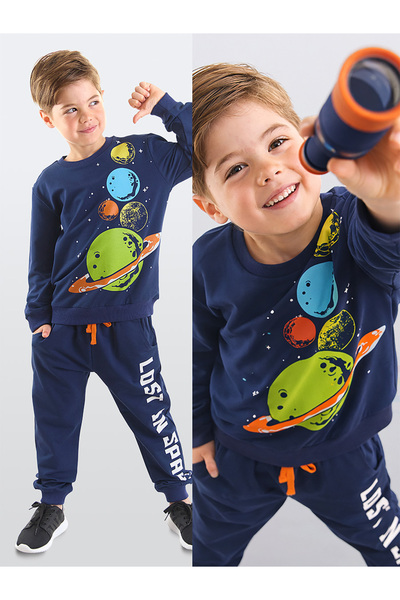 MSHB&G Planets Boys Comfortable Tracksuit Set