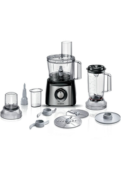 Bosch 44nder ve Öğütücü Hepsi Bir Arada 800 W Mutfak Robotu Siyah