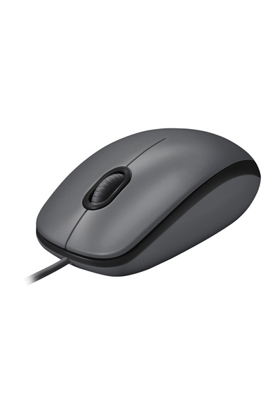 logitech M100 USB Kablolu 1000 DPI Mouse, Siyah 910-006652