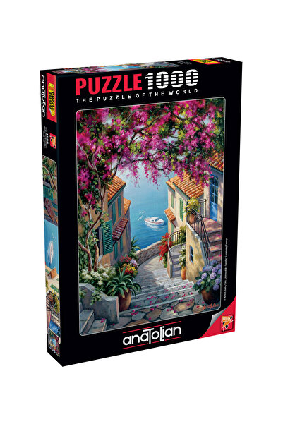Anatolian Puzzle أحجية الصور المقطوعة 1000 قطعة - السلالم الساحلية 1088