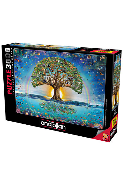 Anatolian Puzzle 3000 Parça Yapboz Puzzle - Hayat Ağacı 4927