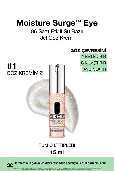 Clinique Moisture Surge™ Favori Nem İkilisi Seti | Nemlendirici Yüz Kremi 30 ml + Göz Kremi 15 ml