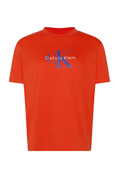 Calvin Klein T-Shirt Women / Girls Orange.Com