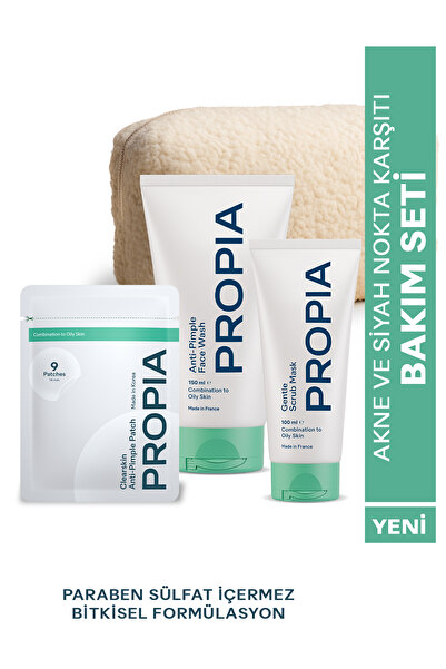 Propia Akne ve Siyah Nokta Karşıtı Bakım Seti