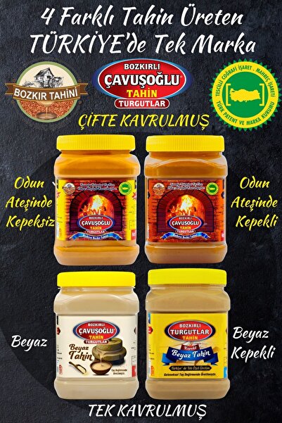 Bozkırlı Çavuşoğlu Bozkır Tahini Süper Ikili (KEPEKSİZ TAHİN 930G - PEKMEZ 1000G)
