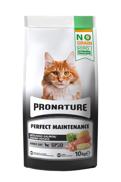 Pronature Tahılsız Yetişkin Kuru Kedi Maması (Perfect Maintenance) - Somonlu ...
