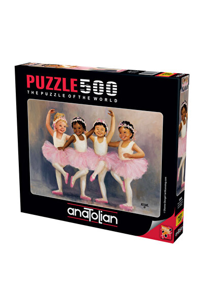 Anatolian Puzzle 500 Parça Yapboz Puzzle - Minik Balerinler 3598