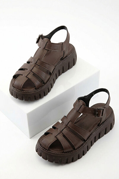 SOHO Brown Women's Sandals 17851