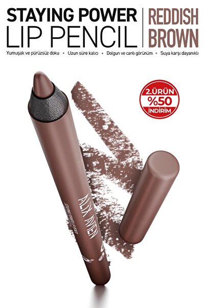 Alix Avien Suya Dayanıklı Uzun Süre Kalıcı Yumuşak Dudak Kalemi - Staying Pow...