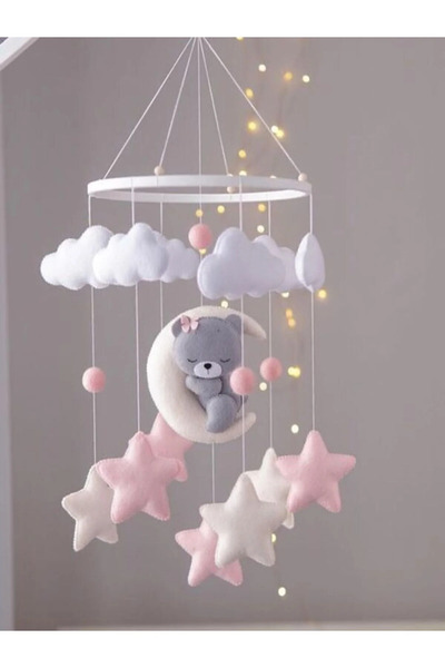 BestDesign Bebek Odası Beşik Dönencesi / Tavan Süsü Dekoratif Aksesuar