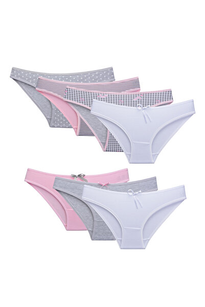 Nicoletta Дамски бикини 7 Pack Salmon