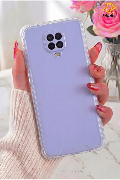 Fibaks Redmi Note 9 Pro/9S Kılıf Airbag Crystal Sert Pc Antishock Darbe Emici...