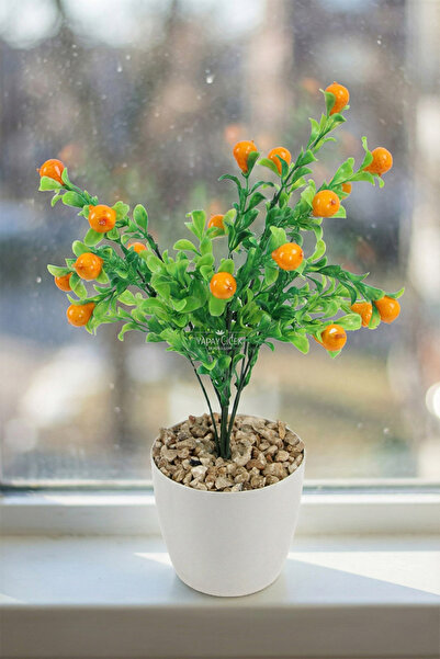 Yapay Çiçek Deposu Buchet de pere artificial în ghiveci 35 cm