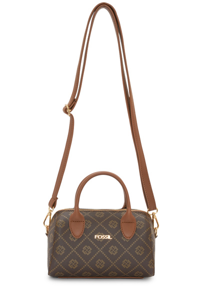 Fossil Brown Women's Hand and Cross Shoulder Bag 05Fo25K5103